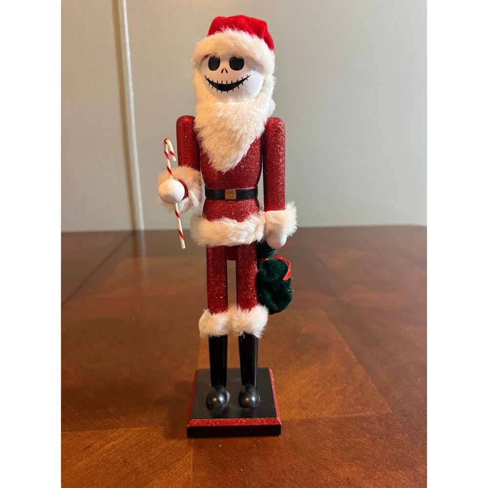 Disney Nightmare Before Christmas Jack Skellington Sandy Claws Nutcracker 12"